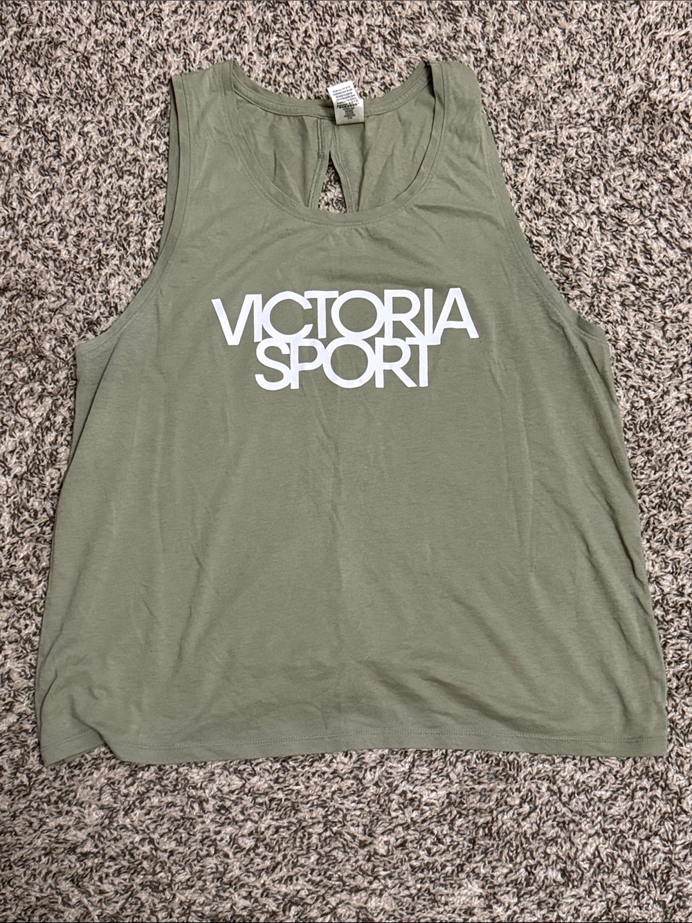 Victoria Sport Open Back Tank